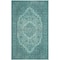 Safavieh Classic Vintage Power Loomed Rectangle Rug- Aqua- 5 X 8 Ft. CLV121E-5 - alternate 1